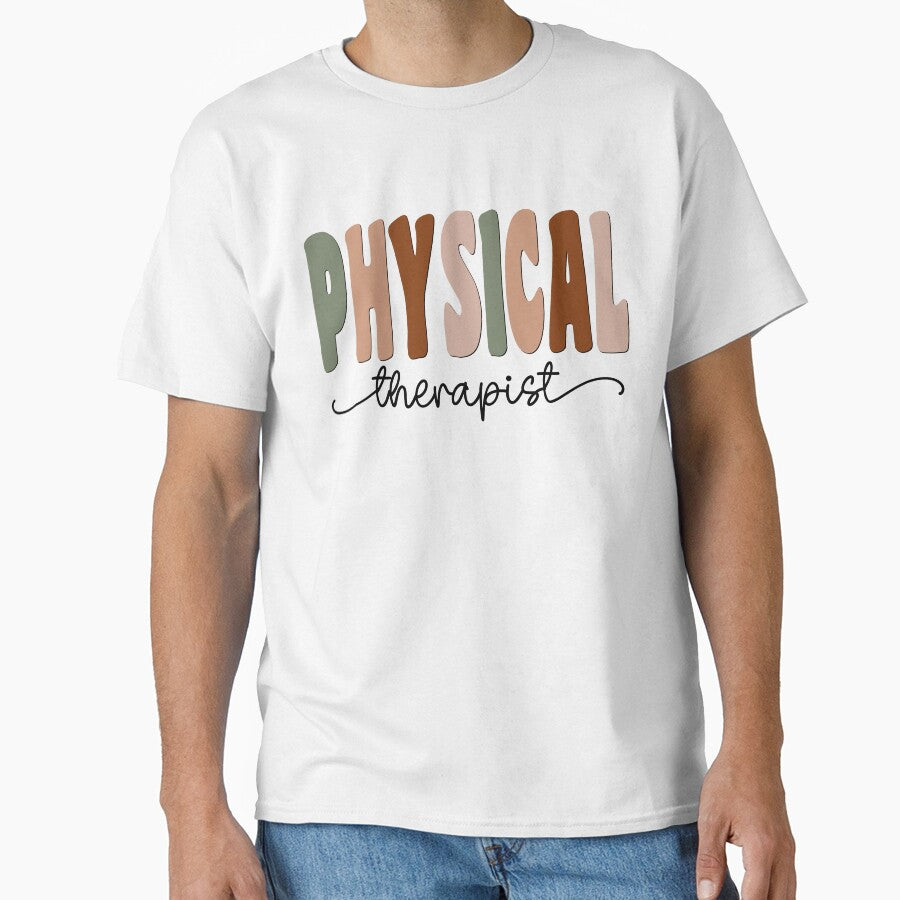 Physical Therapist Boho Retro Script Design by mysticblvd