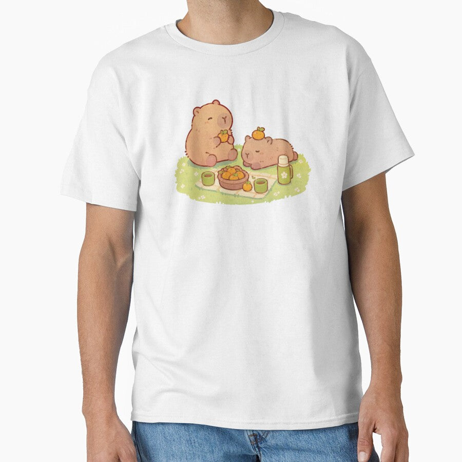 capybara picnic by miriart