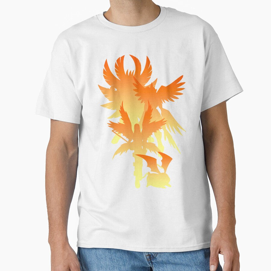Patamon Digimon Evolution Silhouette by AnimeDesigns12