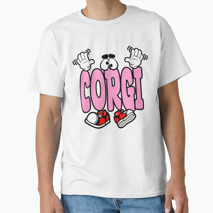 CORGI - PETS Words Character Bold Retro by NFTWords