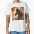 Majestic Horse with Floating Red Lanterns by Asiantrendzz