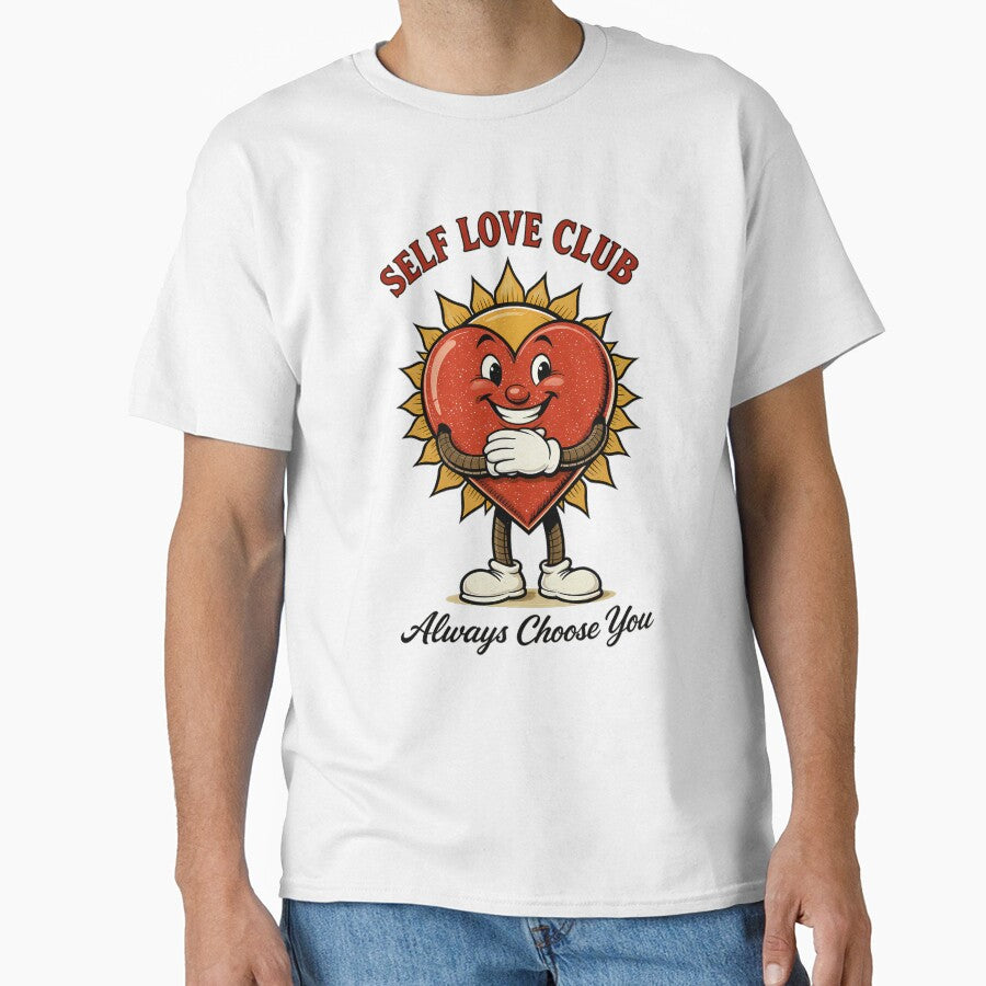 Self Love Club Retro Mascot 1930s Cartoon by etuvibes
