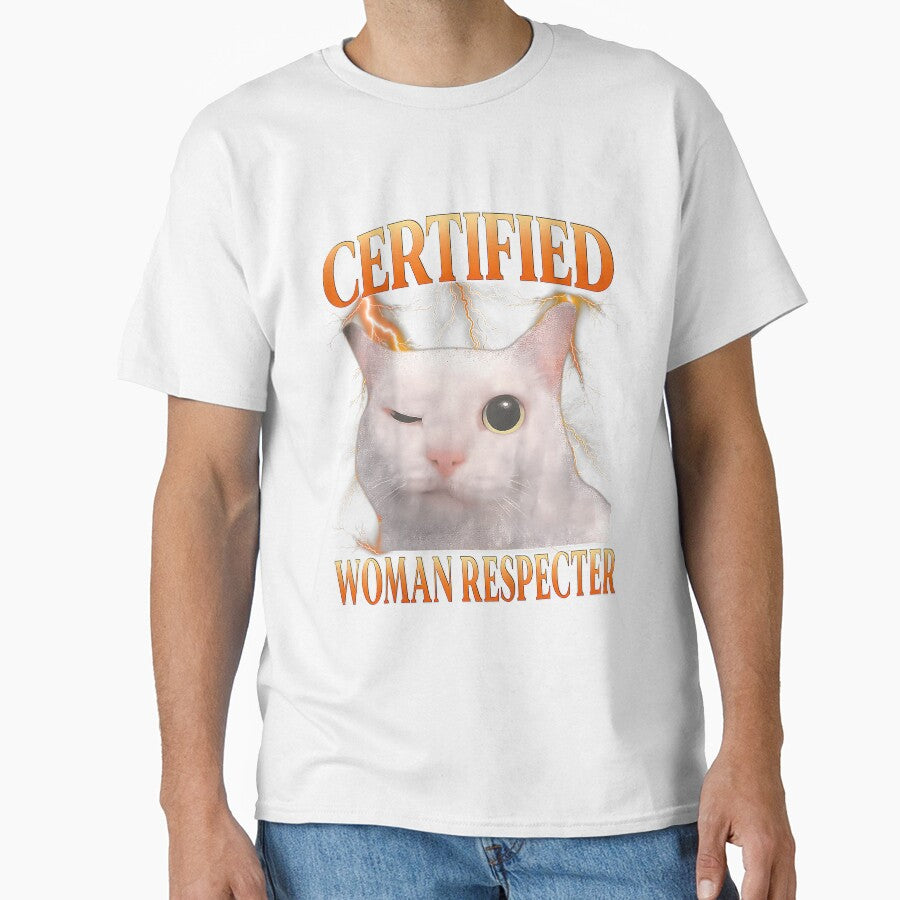 Cat Meme Greetings Huzz Funny Cat Meme Bootleg Men Women by mjohnson9