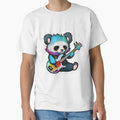 Goth Panda EMO Rock Sticker - Goth Pandas Rock On by StreetShirts1