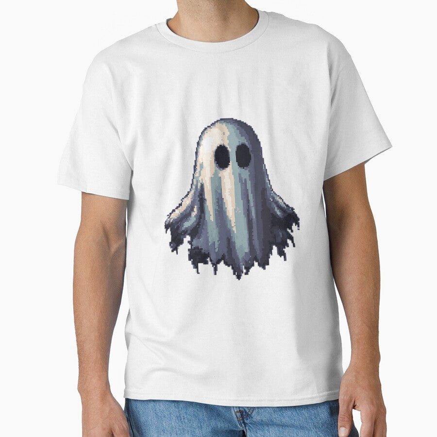 Retro Pixel Art: 8-bit Ghost by bapupa
