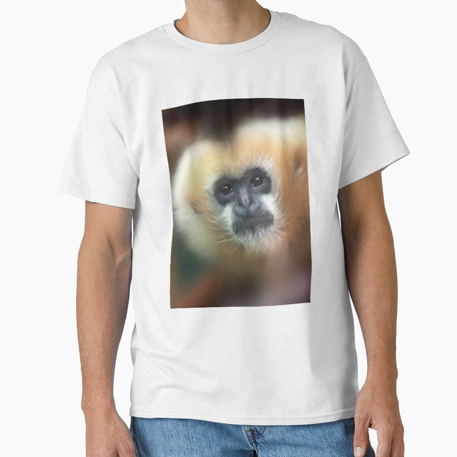 Gibbon ape staring at camera by dangerouslyclos