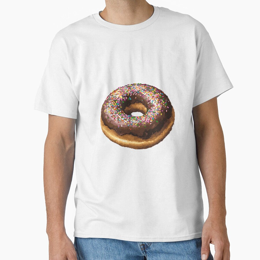 Pixel Art: Pixelated Donut by bapupa