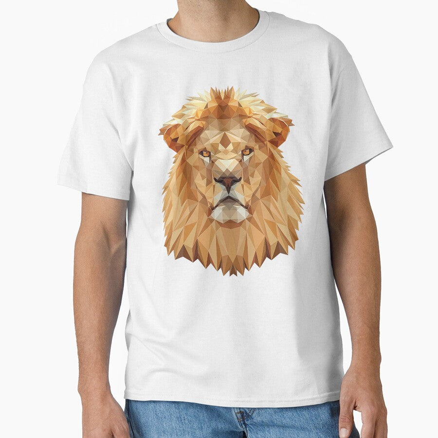 Lion Head Polygon by Fairyjam