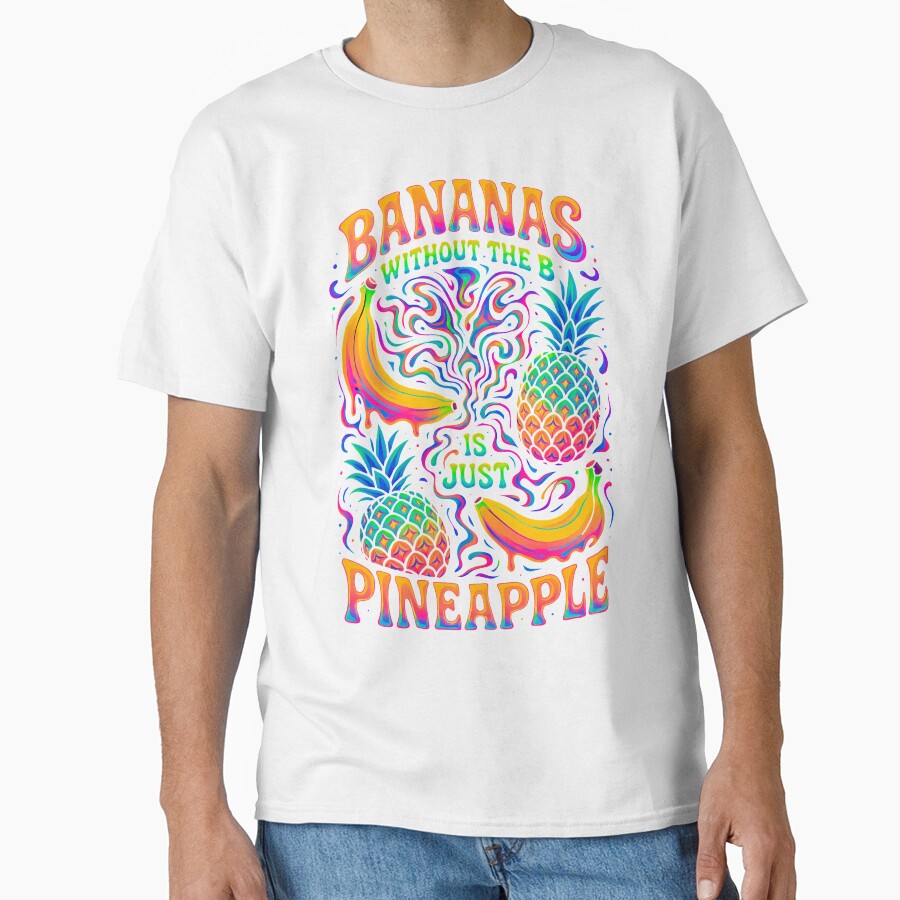 Bananas Without the B – Trippy Psychedelic Art by BrBrDesign