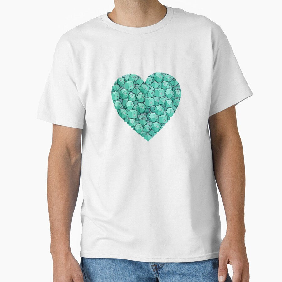 Dice Heart - Cyan by -Solarly-