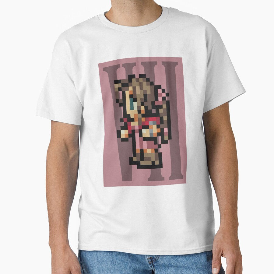 Final Fantasy VII - Aerith Sprite by SpriteZone