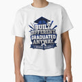 Built Different Graduate Achievement Emblem by Ned_Studio