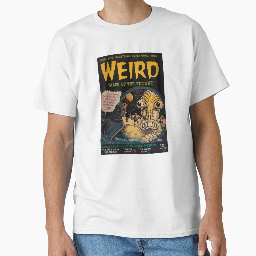 Vintage comic book illustration - weird tales of the future by ZvekiVintage