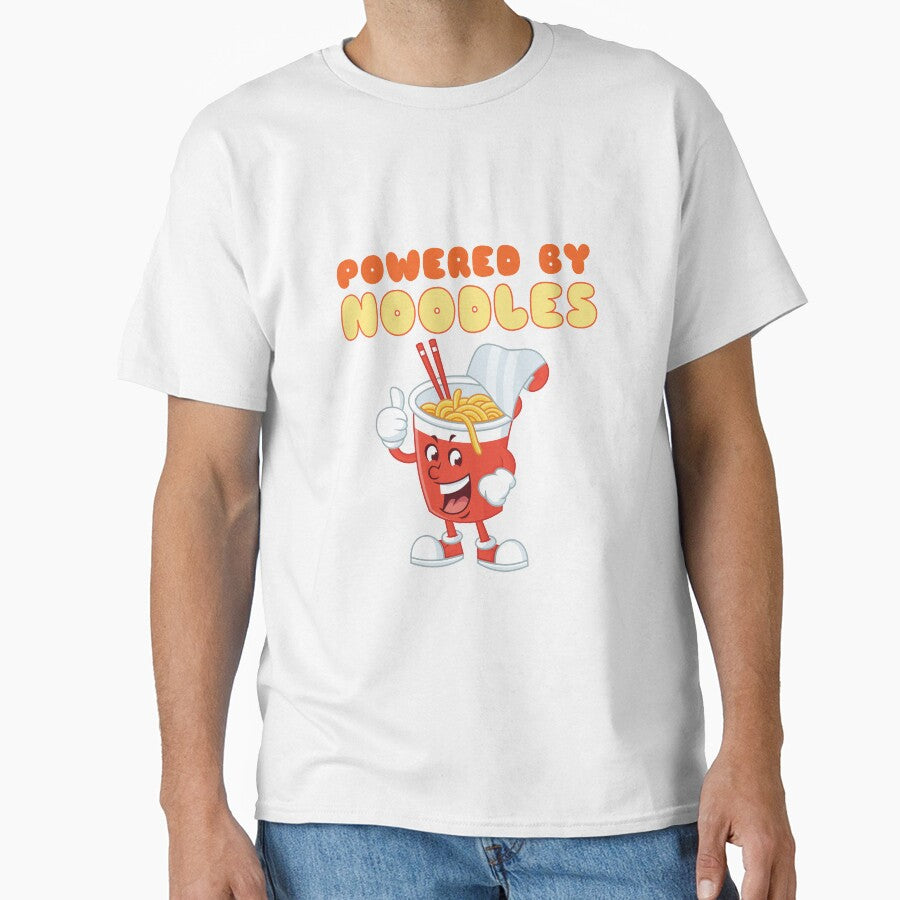 Powered By Noodles Spicy Funny Noodle Ramen by Bronby