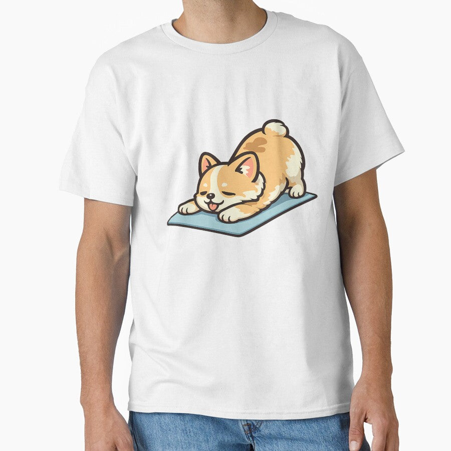 Corgi Butt Yoga Pose by HNS-Designers