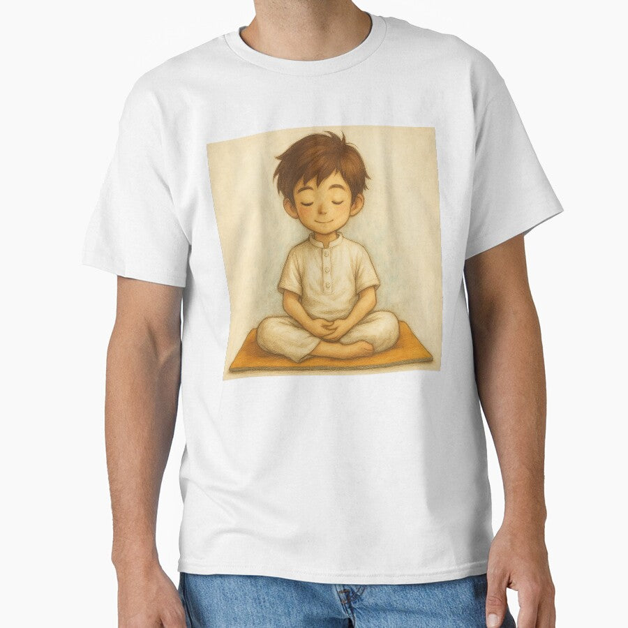 Child Meditation (ฺBoy) by Piyakan
