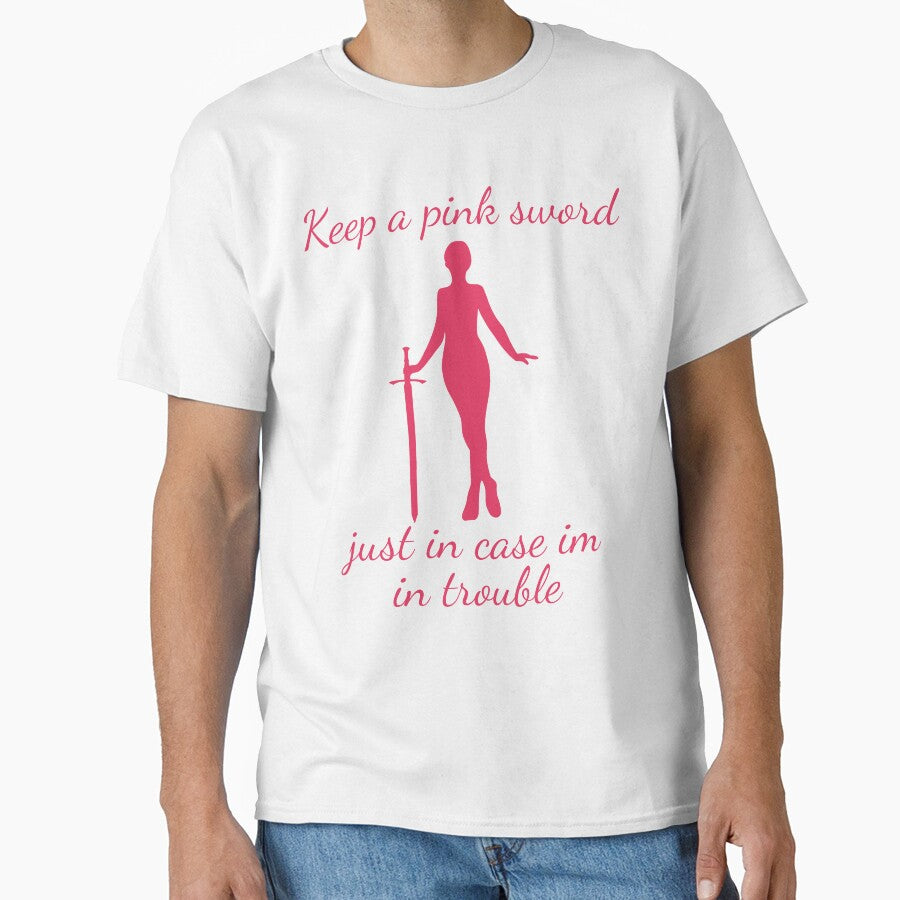 Keep a pink sword just in case I'm in trouble by SlimyFish
