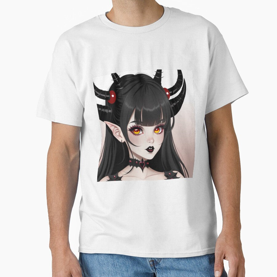 Goth Girl Cute Artwork 4 by GothShop