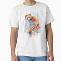 Adorable Red Panda Watercolor by caracatita75