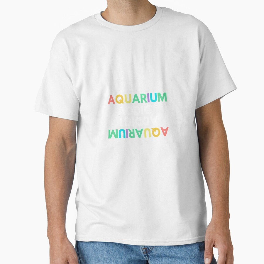 Aquarium addict in beautiful rainbow up side down color by Learntobeamom