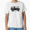 D90 Vintage 4x4 Side Profile by blackdogshop