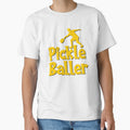 Pickleball Player Silhouette – Funny Pickle Baller Sport Design by mcraft studio