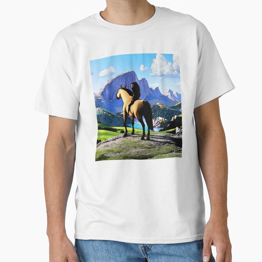 Lucky Prescott, Spirit, drawings, 2021, the indomitable, steed, Stallion of the Cimarron, horse, hor by Vivithames