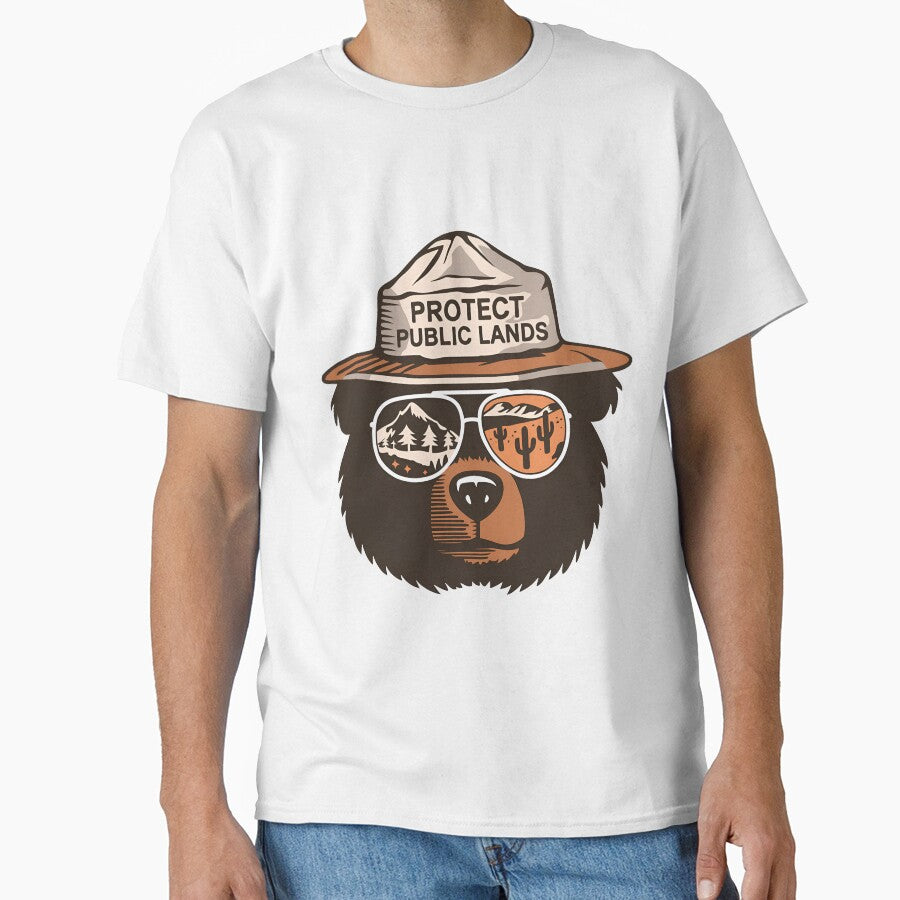 Protect our public lands - resist smokey the bear national parks awareness by SimsimahLaughs