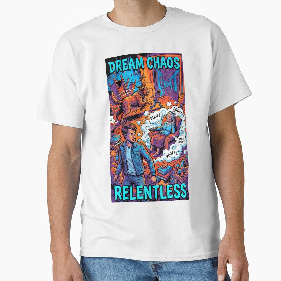 Dream Chaos Relentless | Surreal Comic Breakdown Art by TreatLLC
