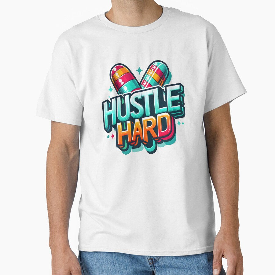 hustle hard, work hard, side hustle by TrueArtVibes