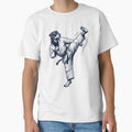 Vintage Rottweiler Doing Karate Martial Art Dog Lover by TerryConnells