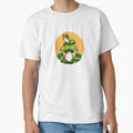 Frog on a Green Toadstool by Retro-Bloom
