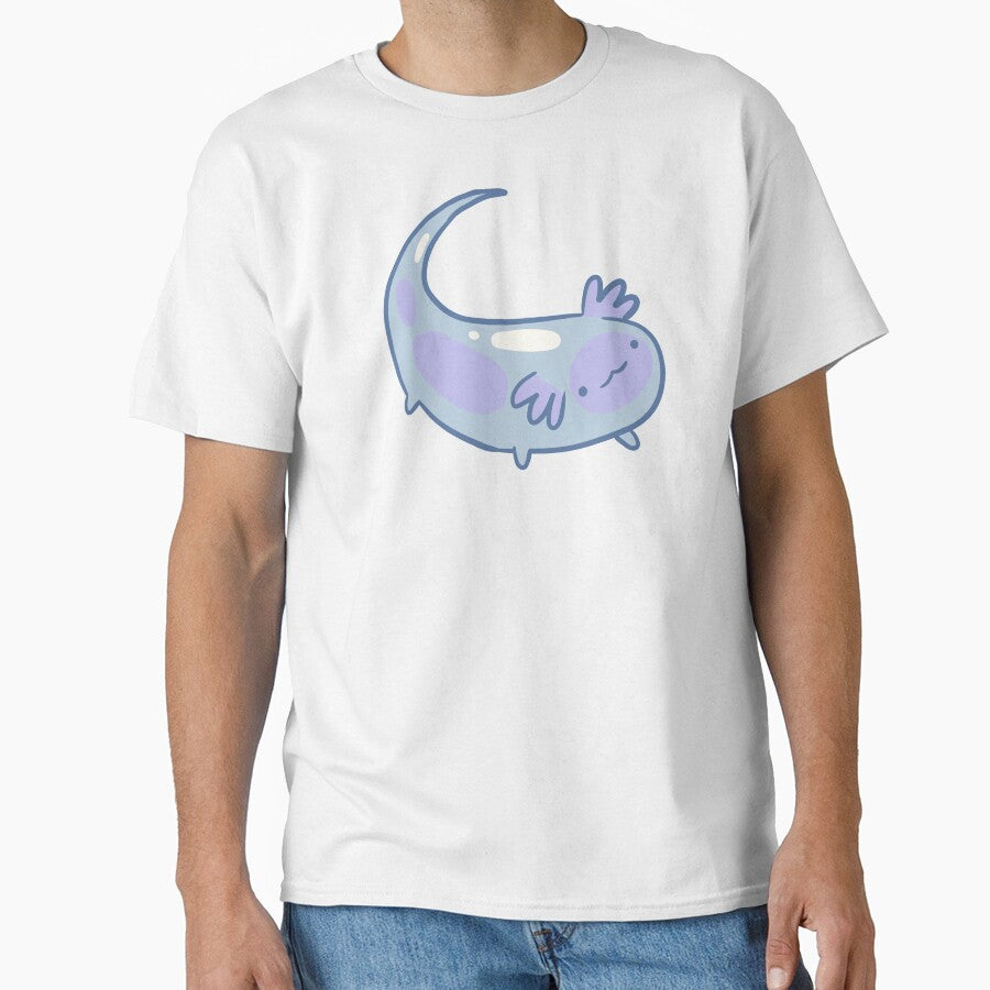 Water axolotl illustration by Mayarart