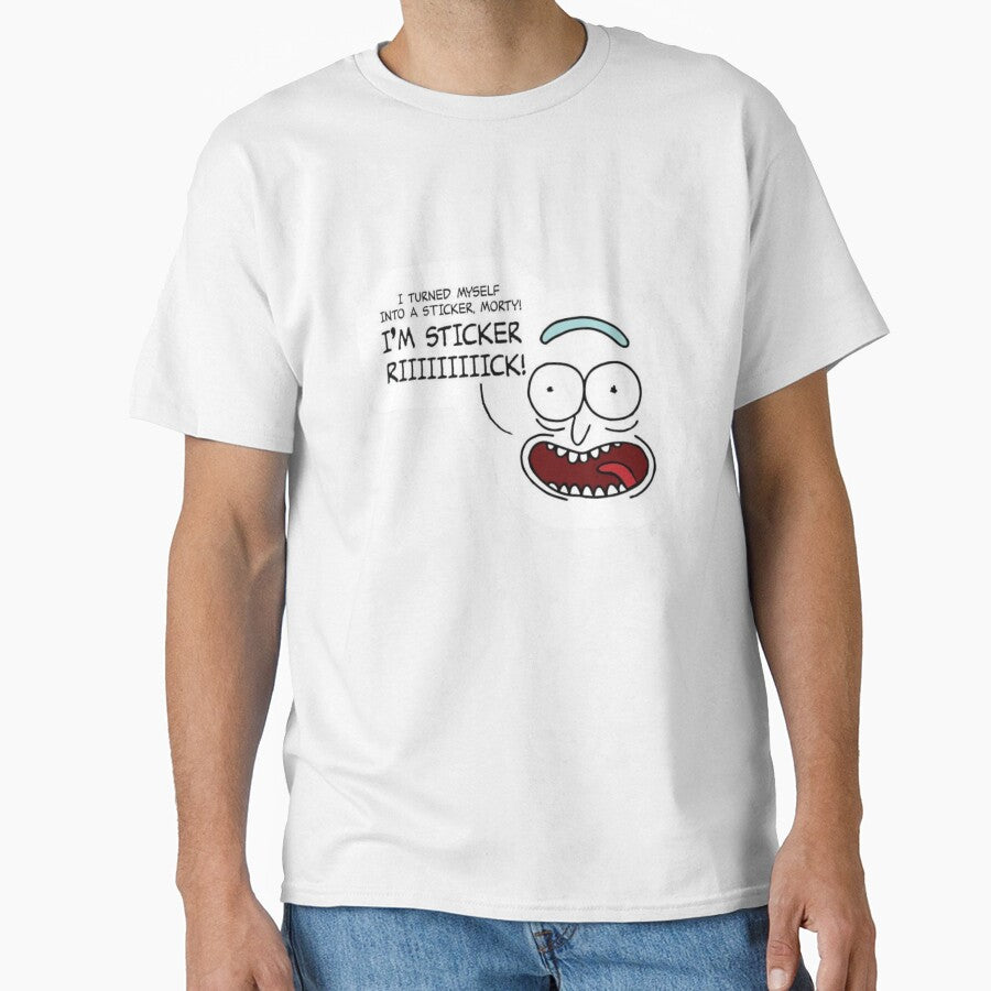 Rick Sticker by PeelBloom