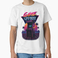 Game Over Retro Arcade Insert Coin Synthwave Gamer Design. by The-T-In-Retro