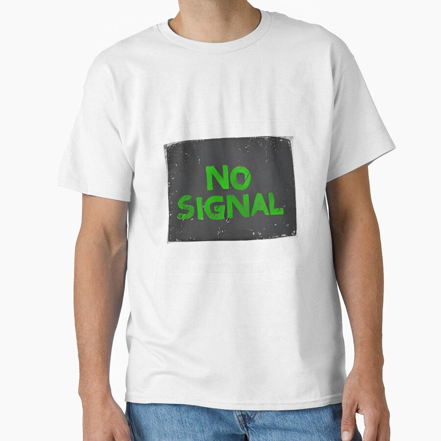 Retro No Signal TV Static Vaporwave Aesthetic by qnvpewhwim55