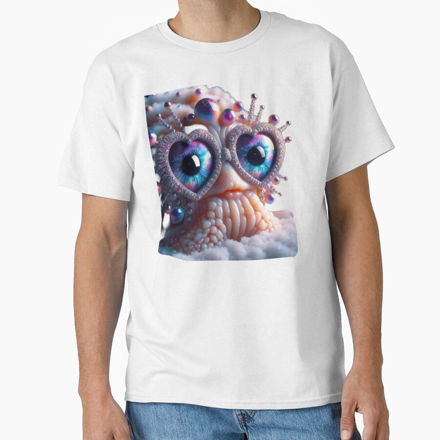 Cosmic Heart Glasses Creature by LujziWorld