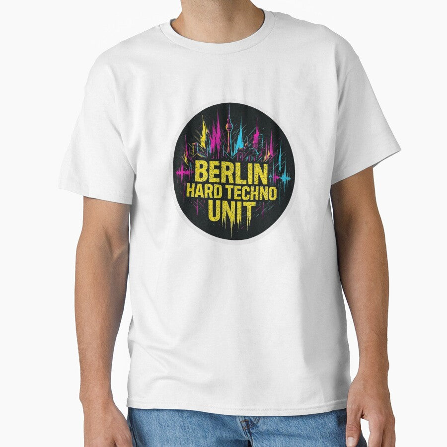 Berlin Hard Techno Unit Urban Rave City Art by |TRSSHOP|