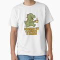 Running on Caffeine & Chaos – Cute Dino by VibeLab_Art