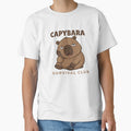 Sleepy Capybara Survival Club – Cute Cozy Capybara Mascot - Ligth Version by SimplyDraftShop