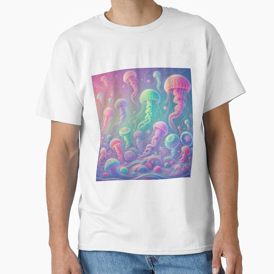 Peaceful Jellyfishes in Tranquil Ocean by kakasik