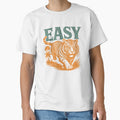 Easy Vintage Retro Tiger Summer Wildlife by Auchi_Verse