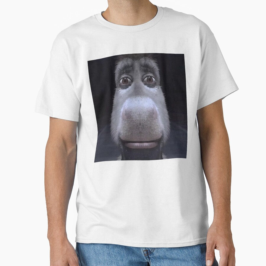 Donkey Stare Meme Shrek Funny 1000 yard stare by Neesu