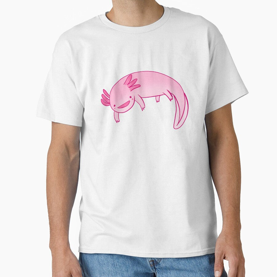 Cartoon axolotl by Mayarart