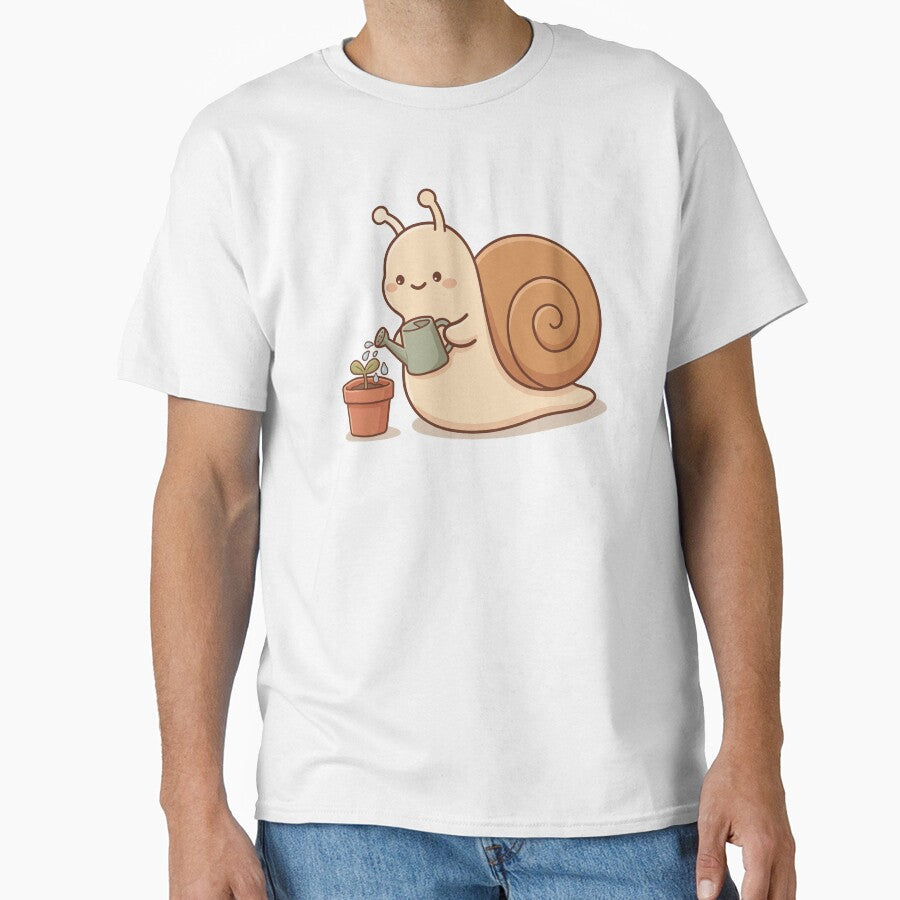Cute Gardening Snail by Zerhof