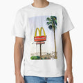 McDonald’s Sign on Hollywood Boulevard – Watercolor & Pencil Art by A Migo Design