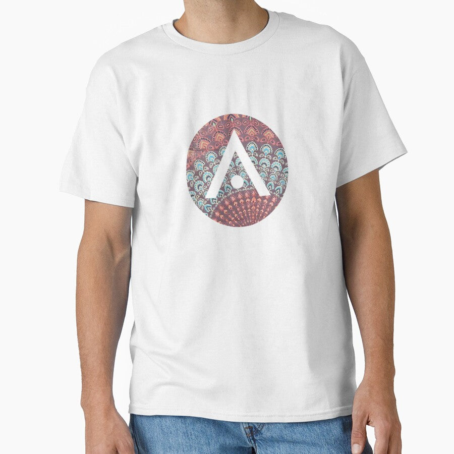 Red and Blue Boho Aveda Logo by Dalaura