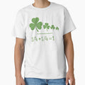 Funny Shamrock Fraction St Patrick's Day Math Learning by Meme-shirt
