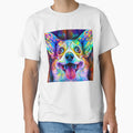 Tribal Corgi Dog Art 1 by DiatomDesigns