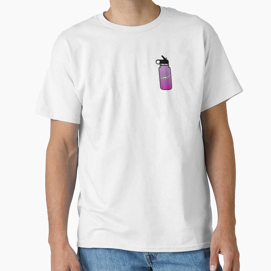 Emotional Support Water Bottle Purple Ombré by ssmorrison21